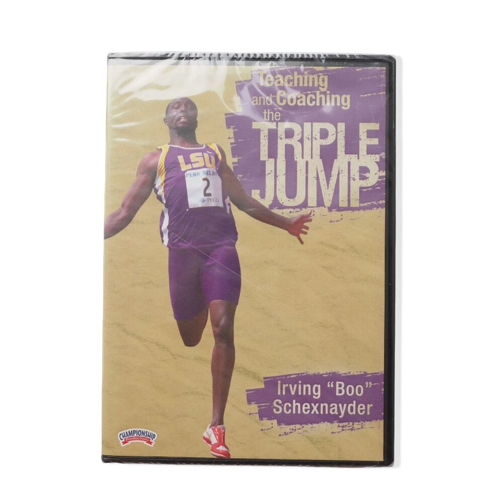 Championship Teaching and Coaching the Triple Jump Irving 'Boo' Schexnayde DVD